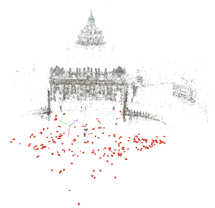 VGPA reconstruction of Scene 0015 from the MegaDepth dataset