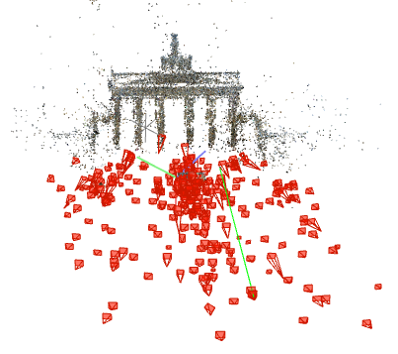 VGPA reconstruction of Scene 0022 from the MegaDepth dataset