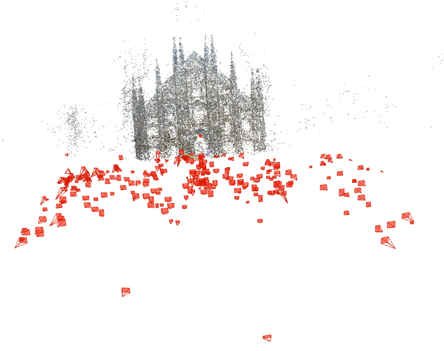 VGPA reconstruction of Scene 0063 from the MegaDepth dataset