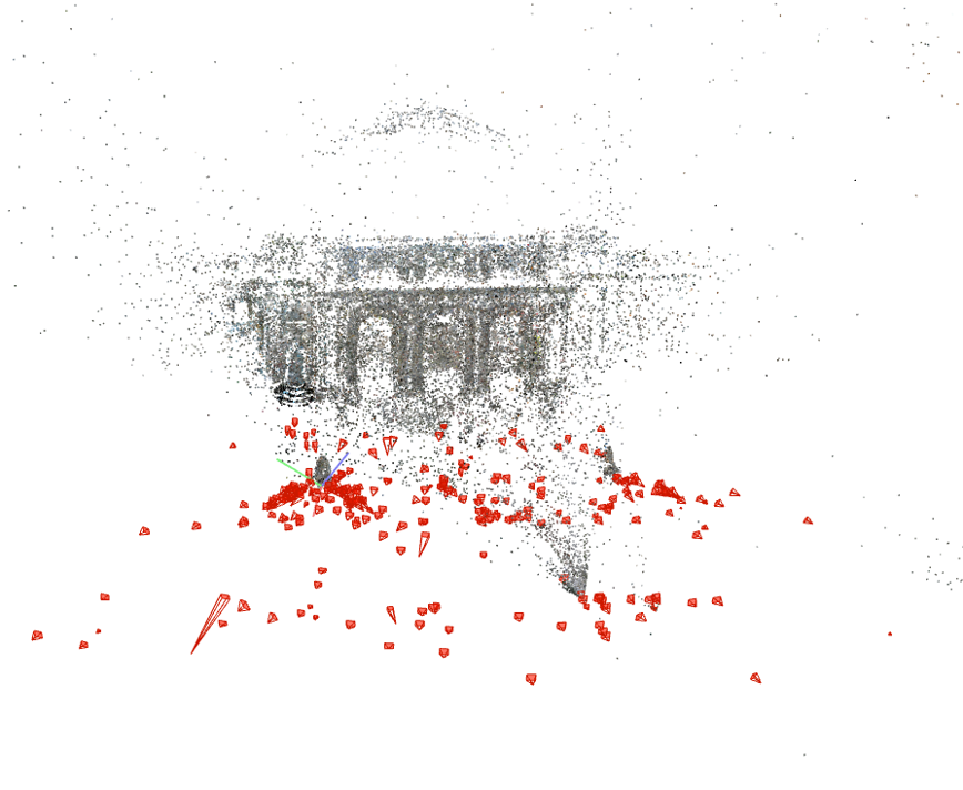 VGPA reconstruction of NYC Library from the 1DSfM dataset