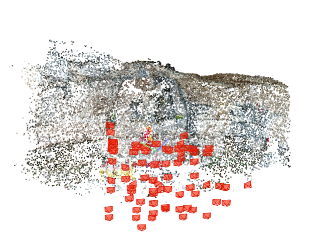 VGPA reconstruction of scene0 from the BlendedMVS dataset